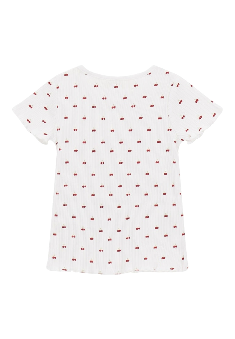 T-shirt bianca per bambina