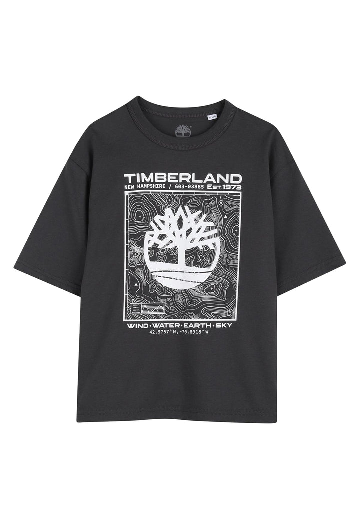 T-shirt grigia per bambino