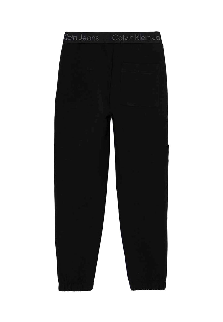 Pantalone cargo nero per bambino
