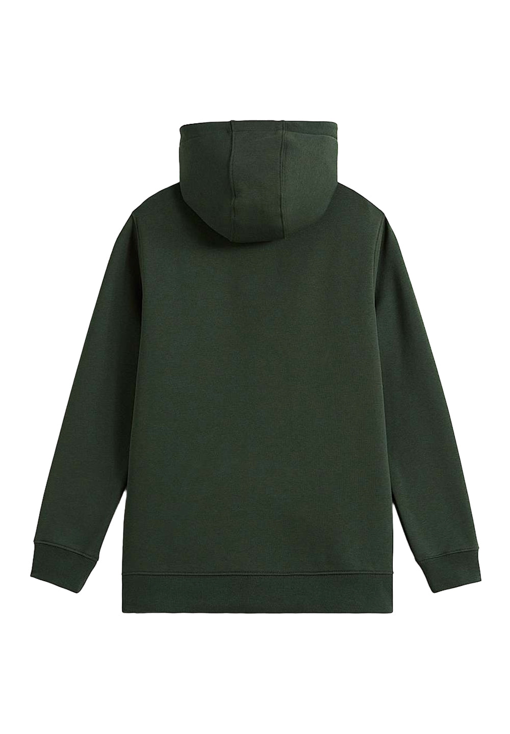 Felpa cappuccio verde per bambino