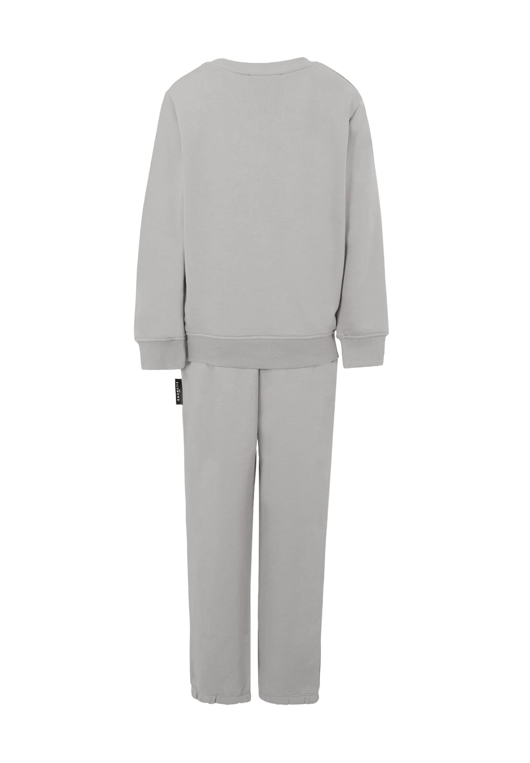 Completo felpa grigio per bambino