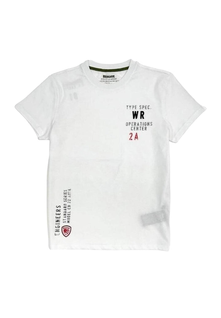 T-shirt bianca per bambino - Primamoda kids