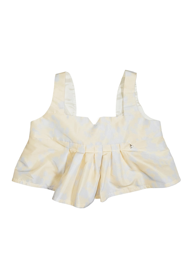 Top giallo per bambina