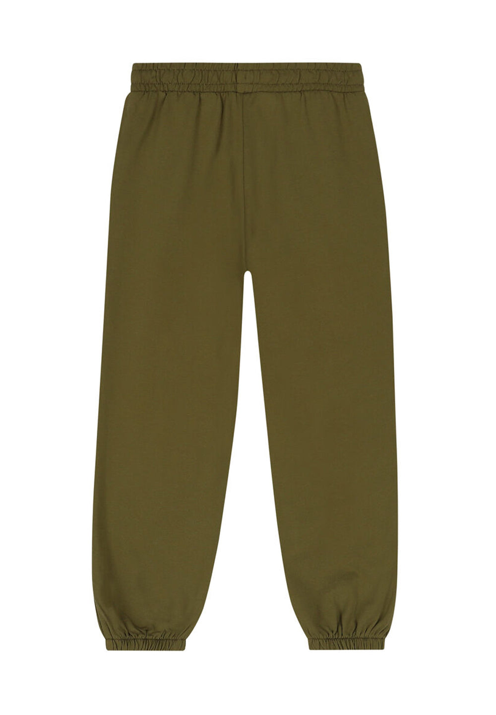 Green fleece trousers for boy