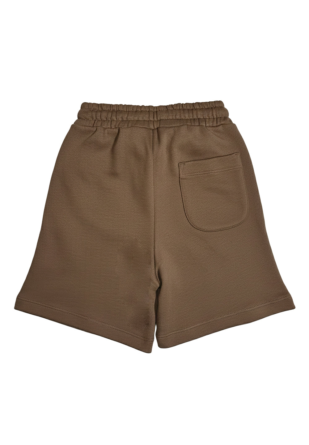 Bermuda felpa marrone per bambino