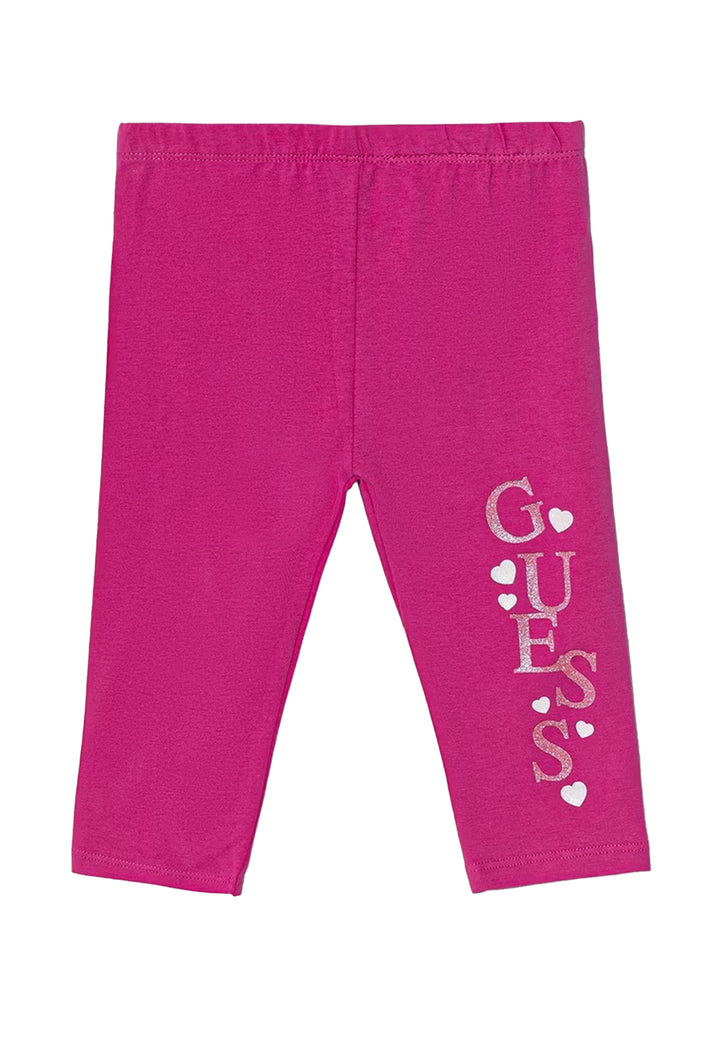 Leggings fuxia per bambina