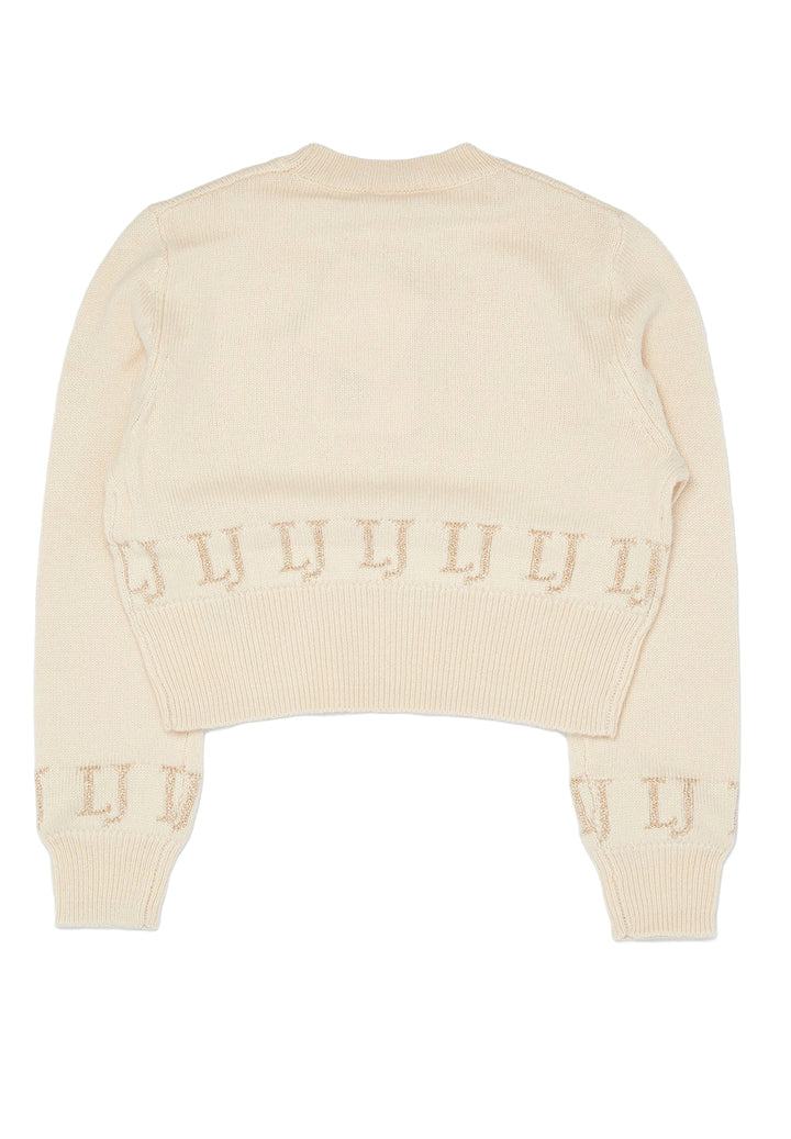 Cream sweater for girls