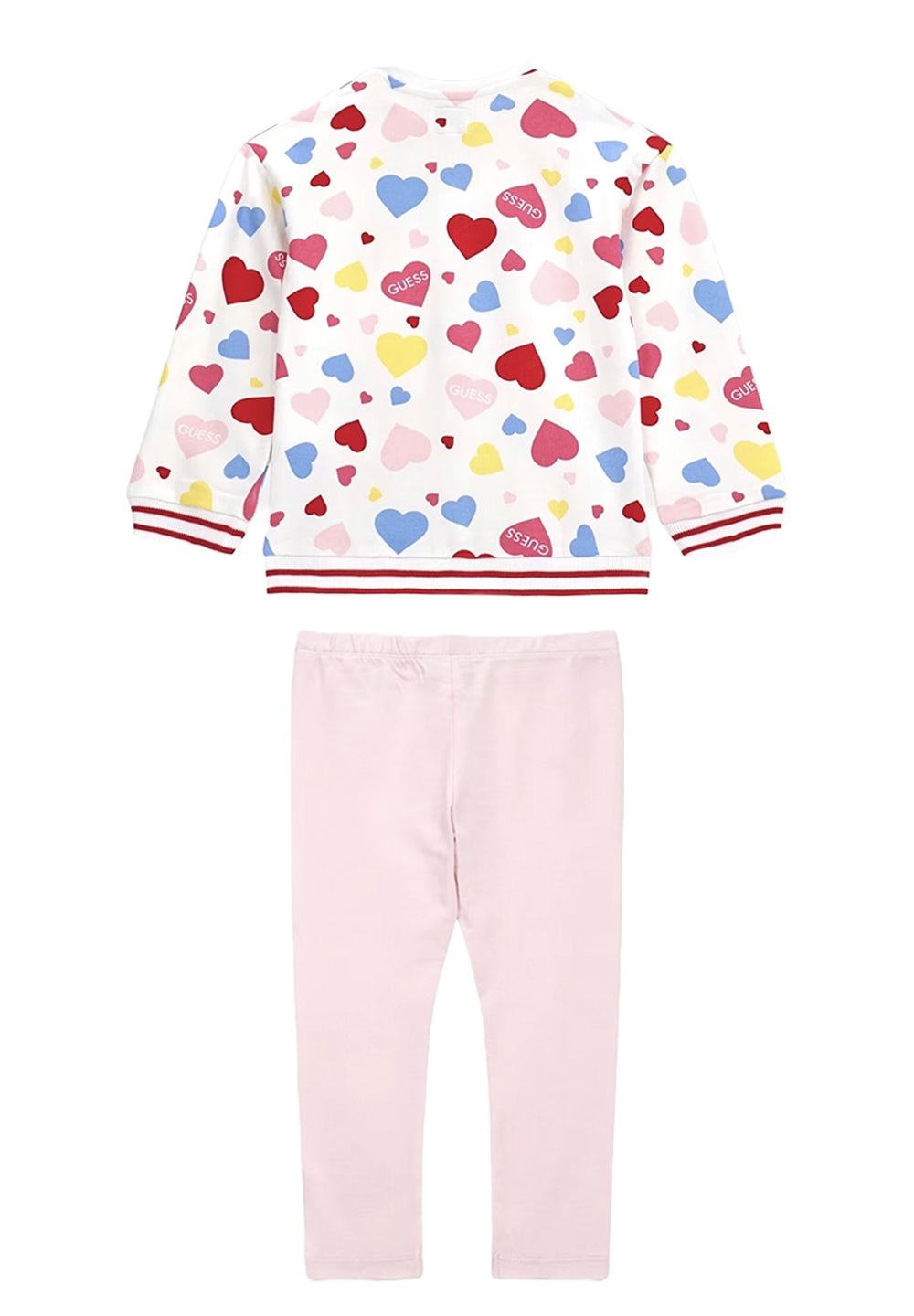 Multicolor sweatshirt set for girls