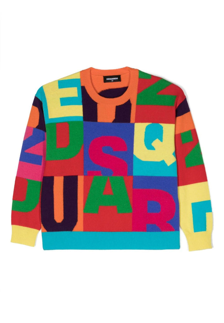 Multicolored sweater for children