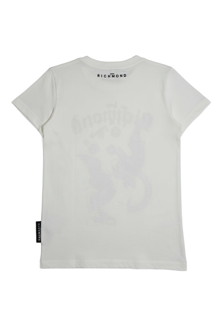 T-shirt bianca per bambino