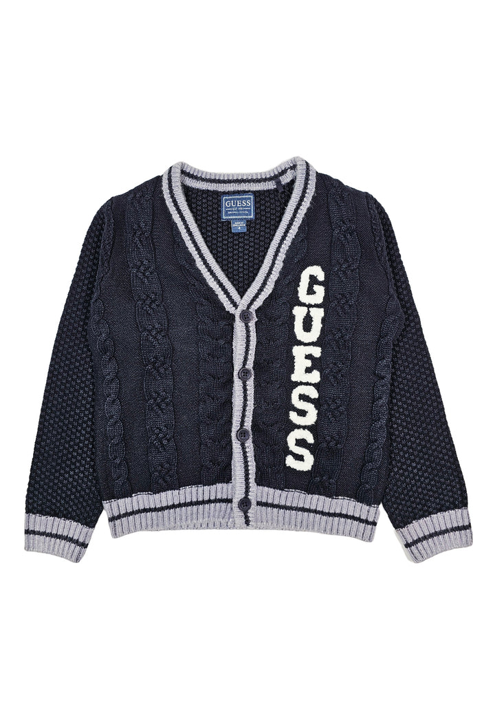 Cardigan blu per bambino