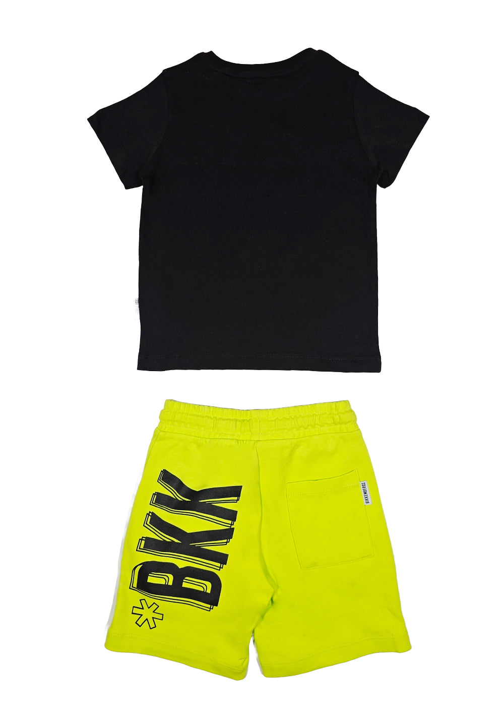 Completo nero-giallo fluo per bambino
