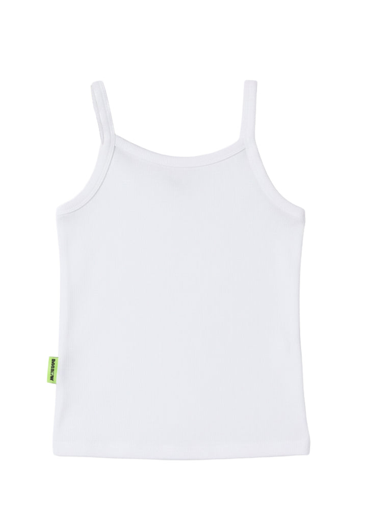 Canotta bianca per bambina