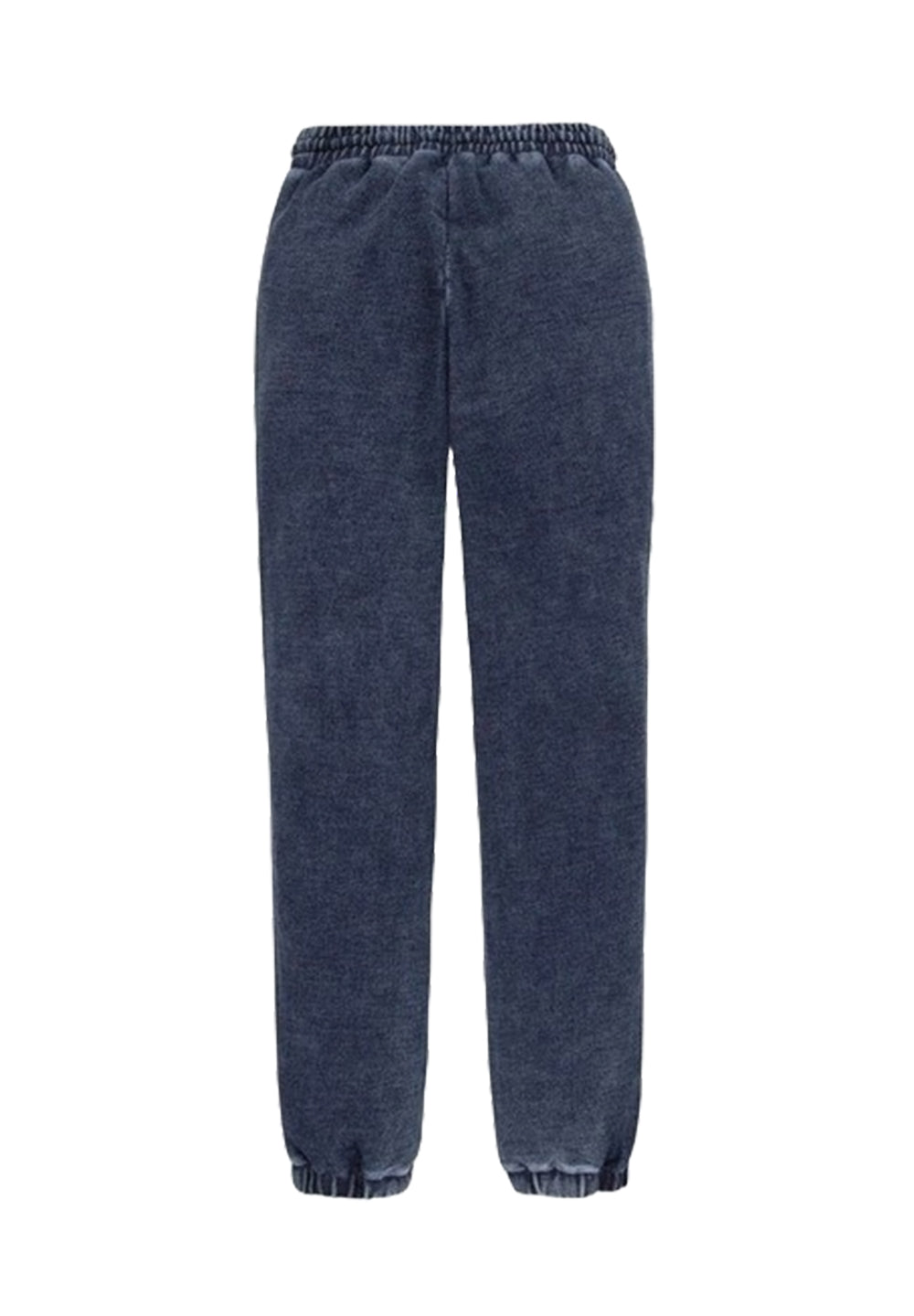 Blue denim sweatpants for boys
