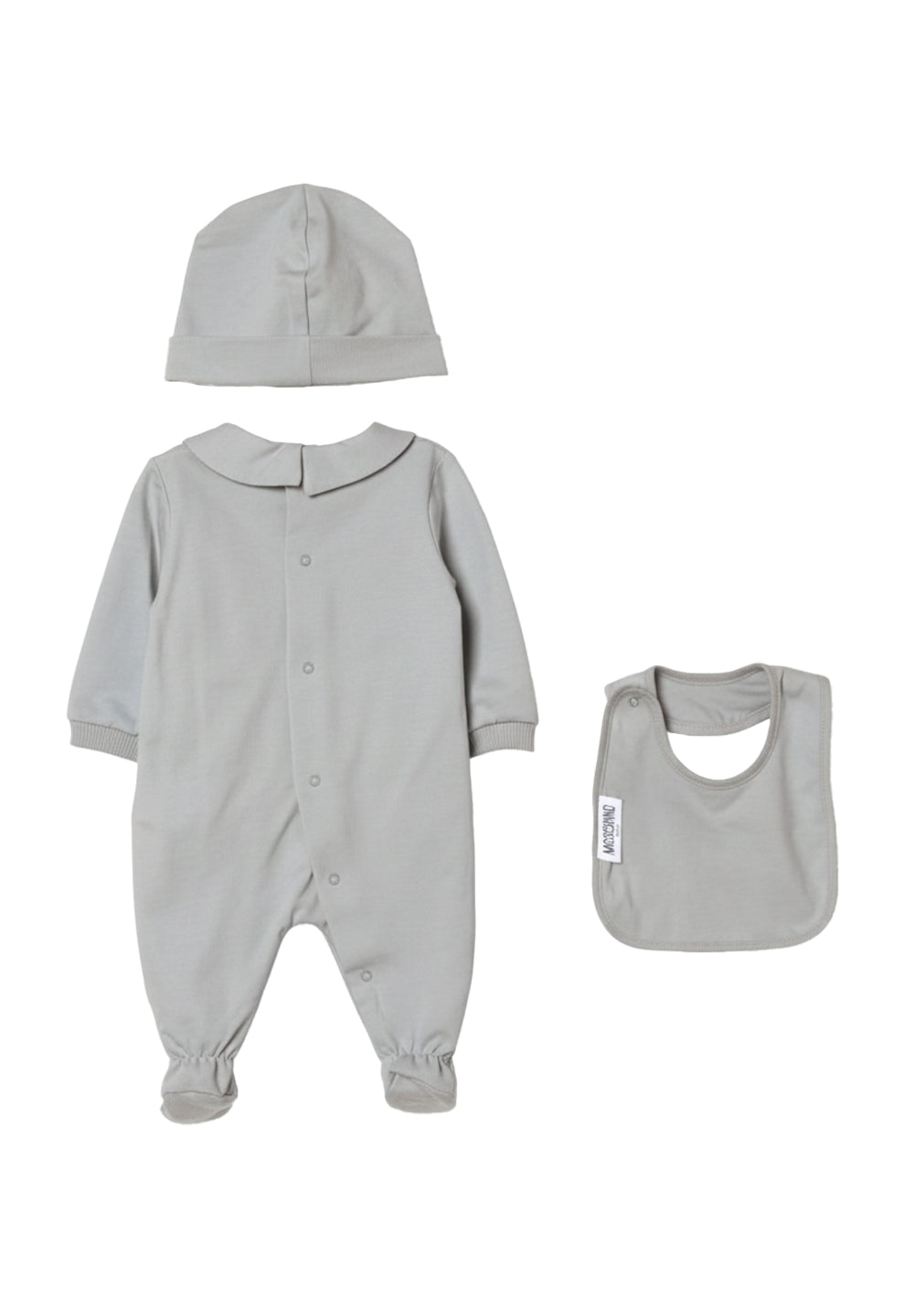Set tutina grigia per neonato