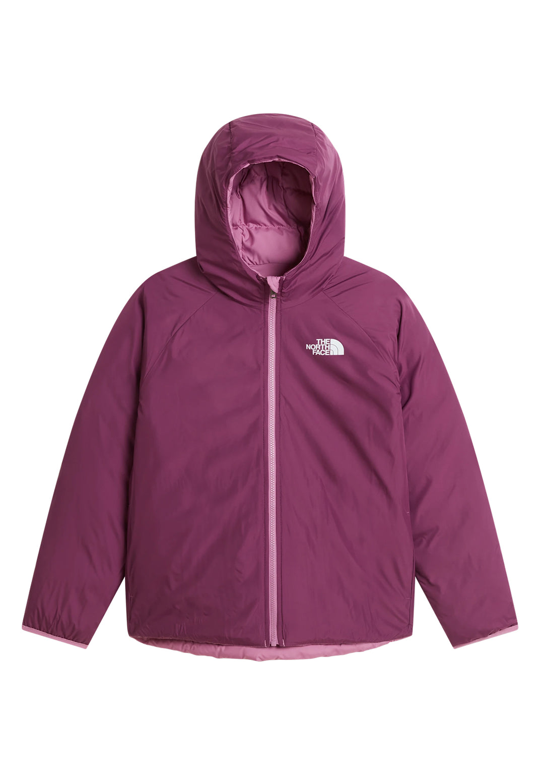 Giubbotto reversibile rosa per bambina