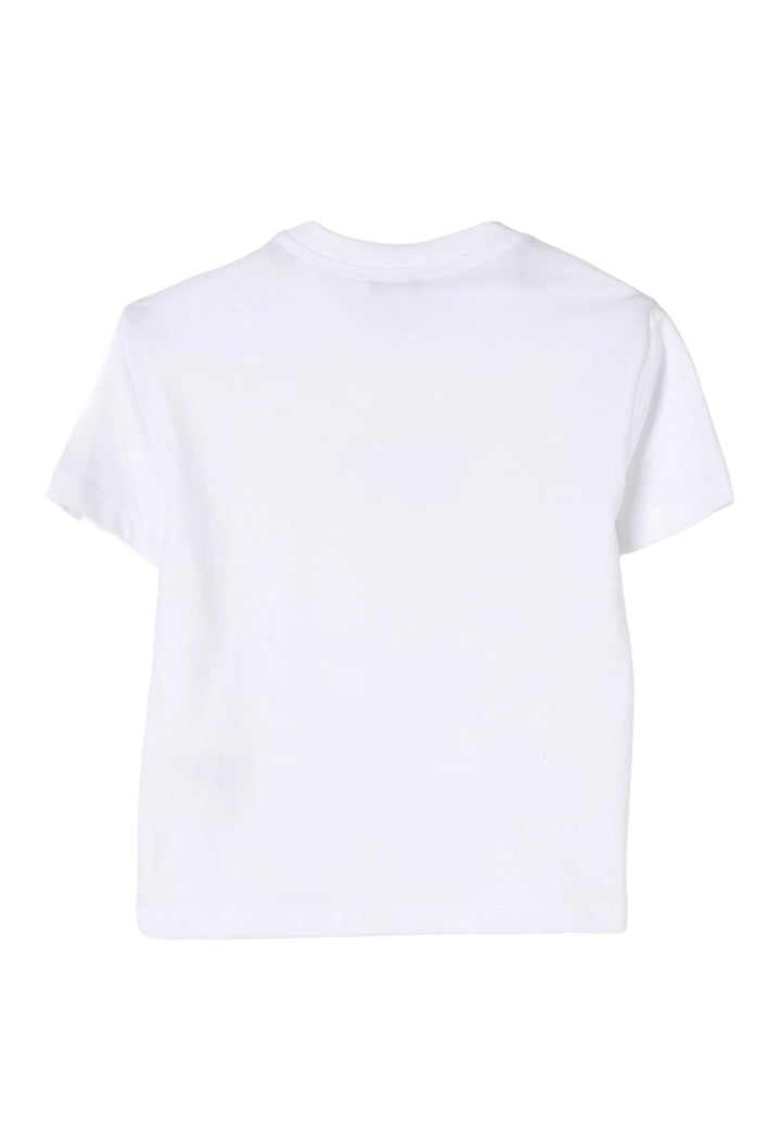 T-shirt bianca per bambina