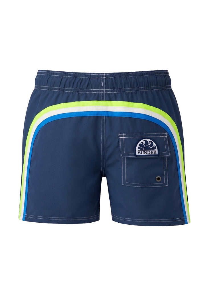 Costume boxer blu navy per bambino