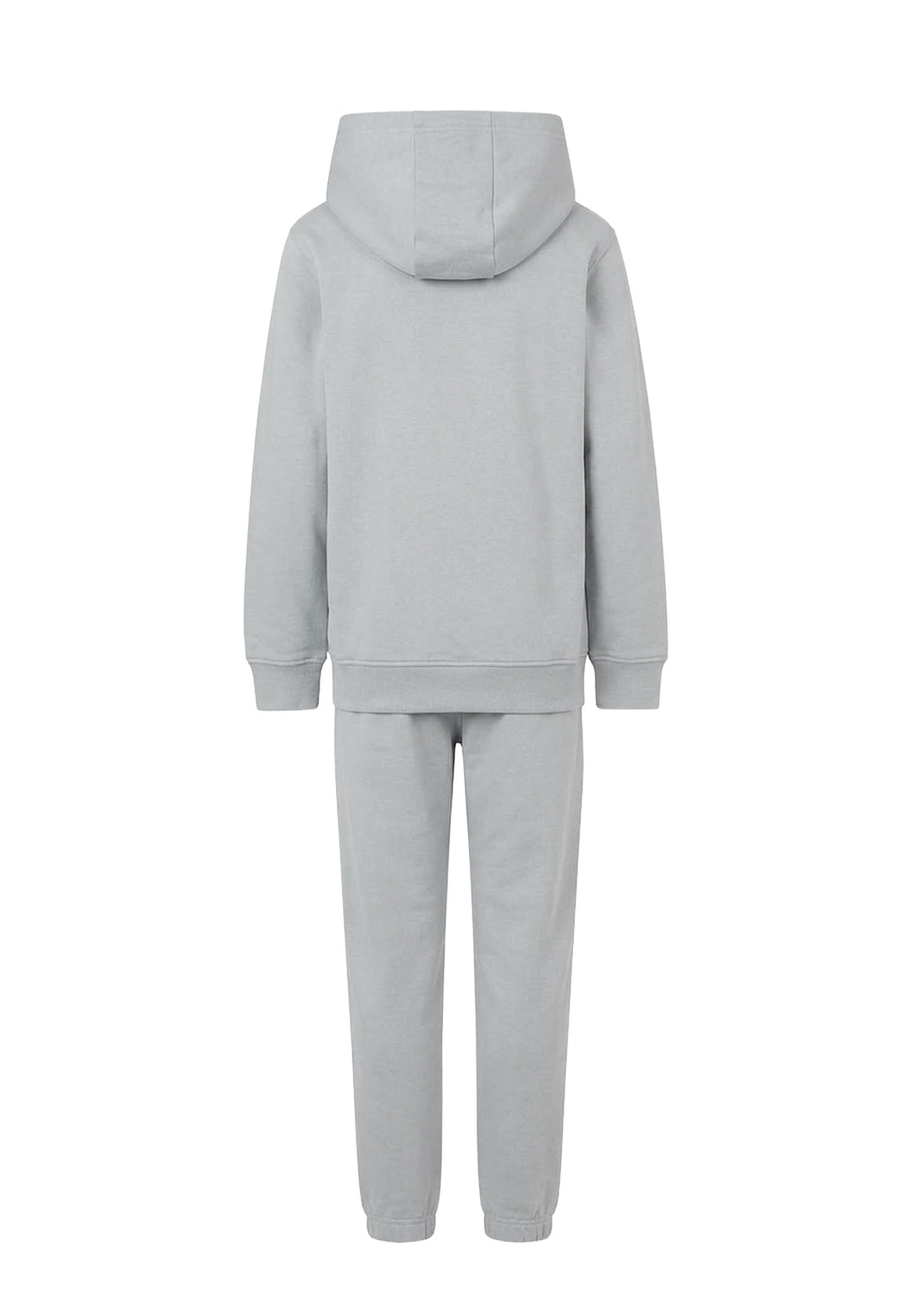Completo felpa grigio per bambino