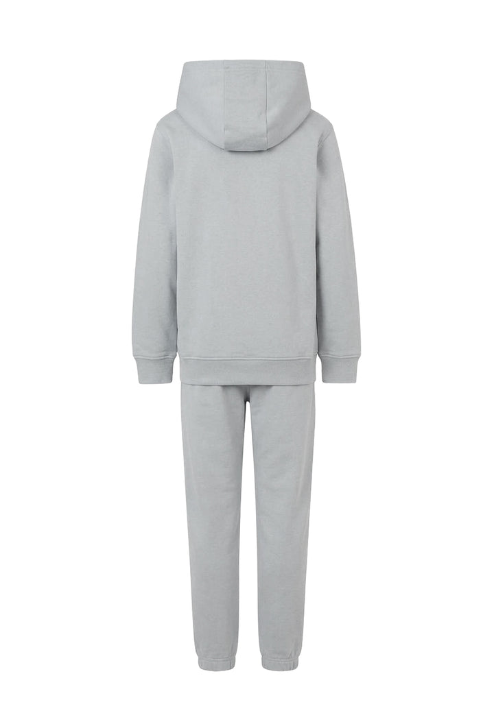 Completo felpa grigio per bambino