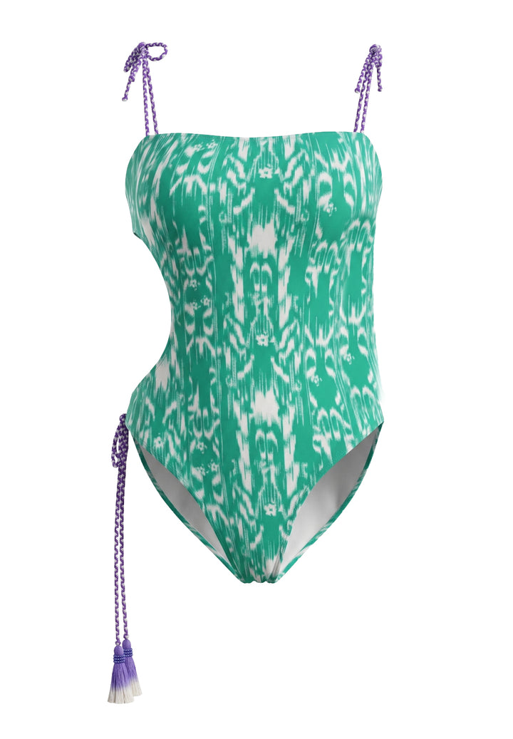 Costume intero multicolor per bambina