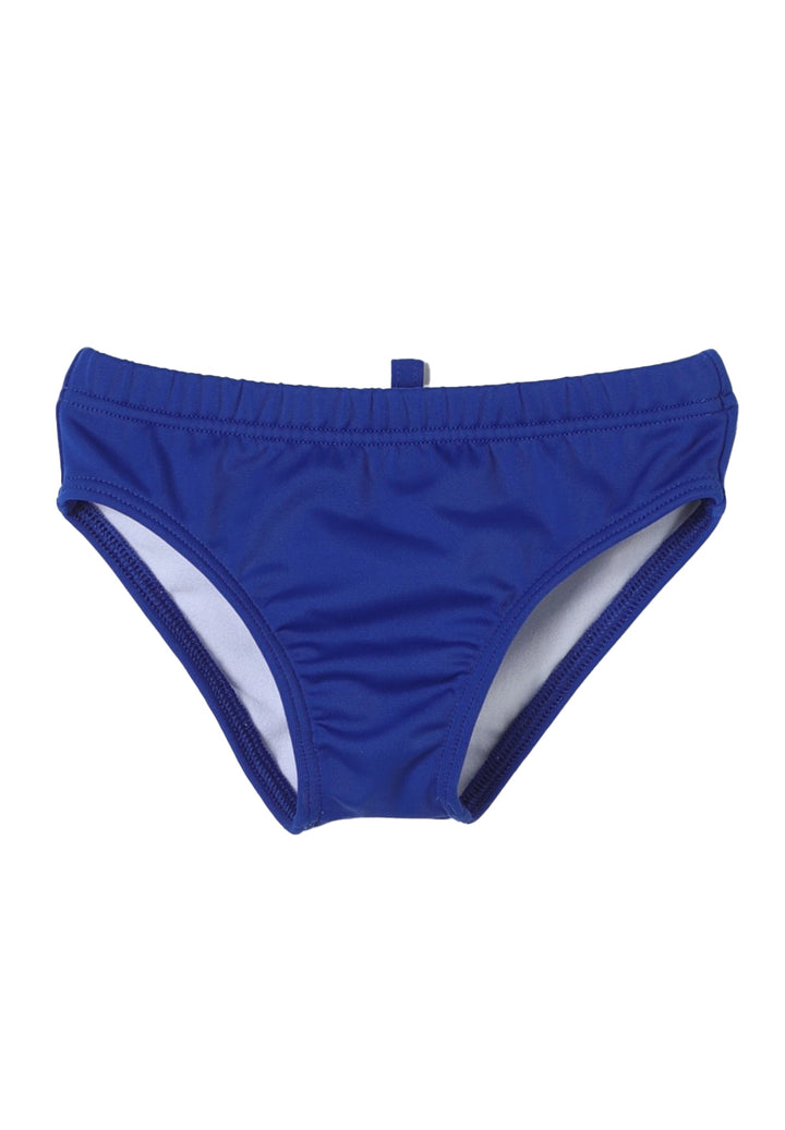 Costume slip blu per neonato