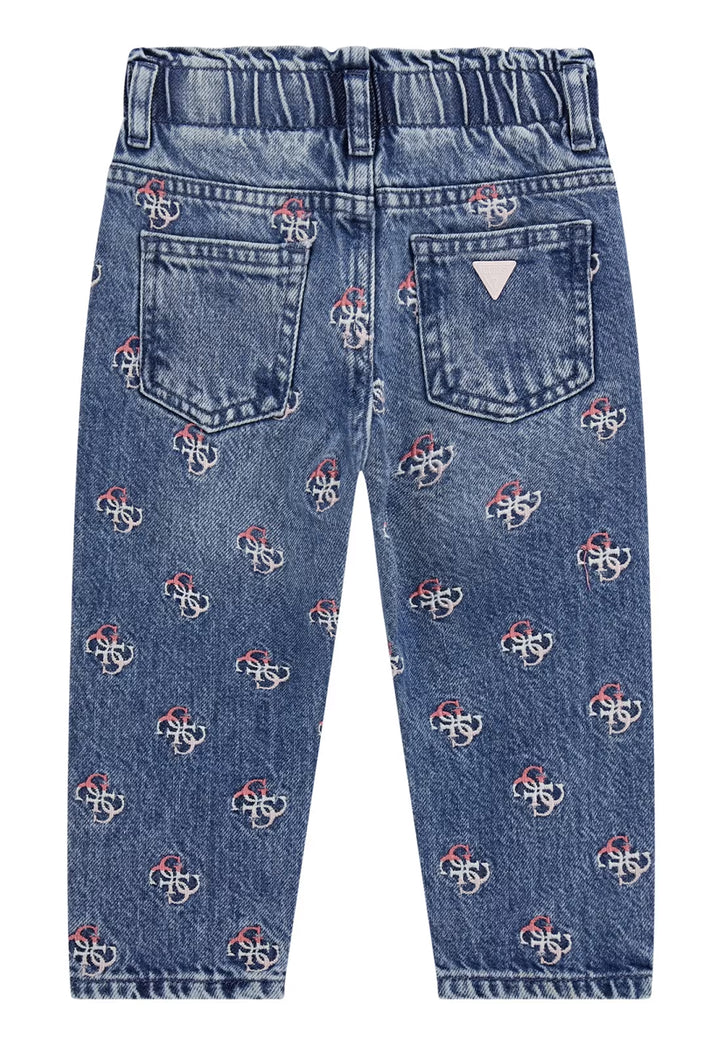 Jeans blu denim per bambina