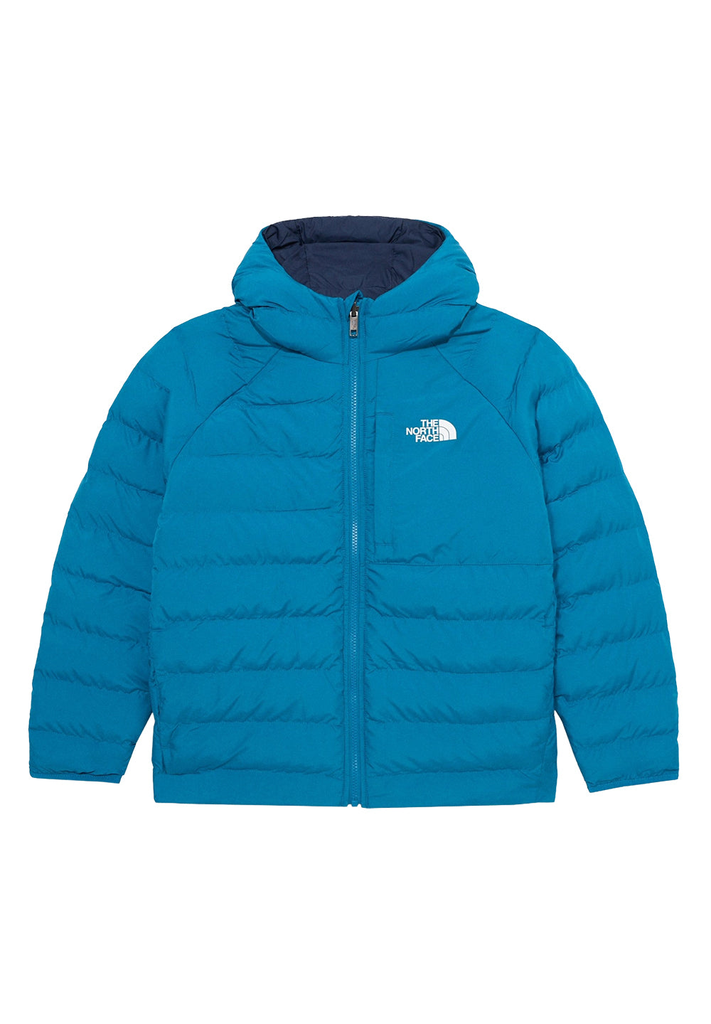 Blue reversible jacket for boys