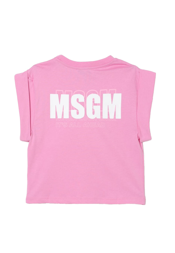 T-shirt rosa per bambina