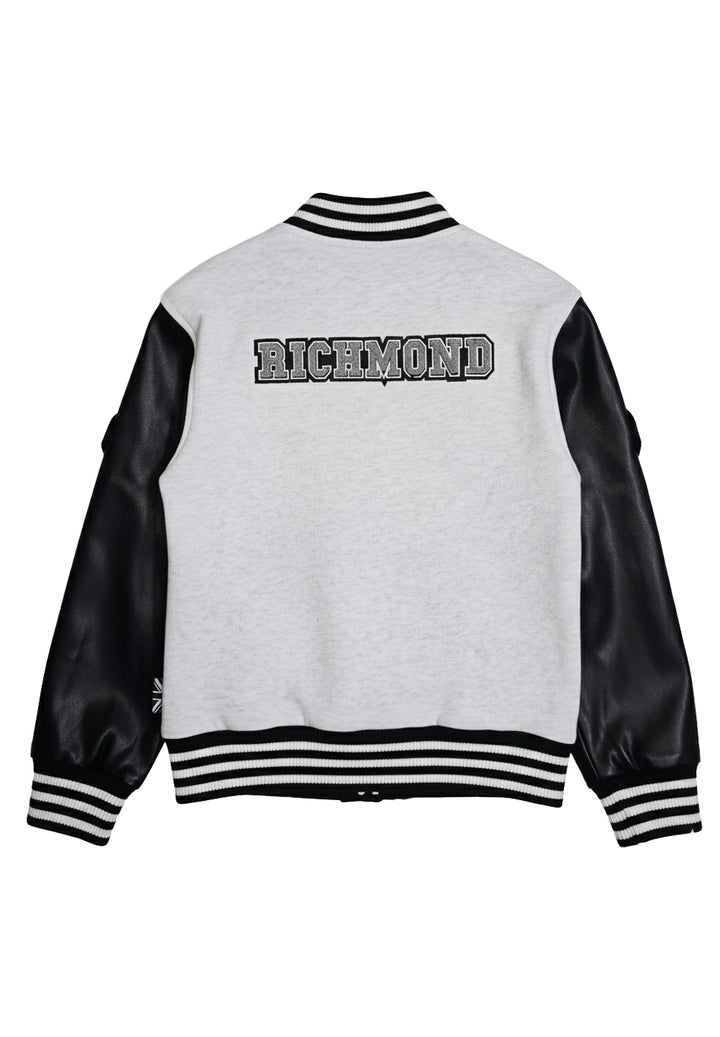 Giubbino college grigio per bambino