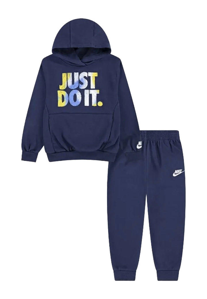 Completo felpa blu per bambino