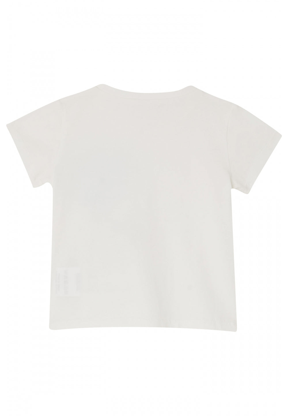 T-shirt bianca per bambina