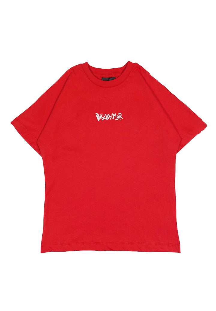 T-shirt rossa per bambino