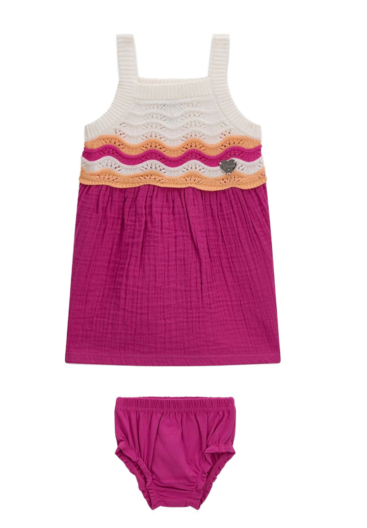 Vestito multicolor per neonata