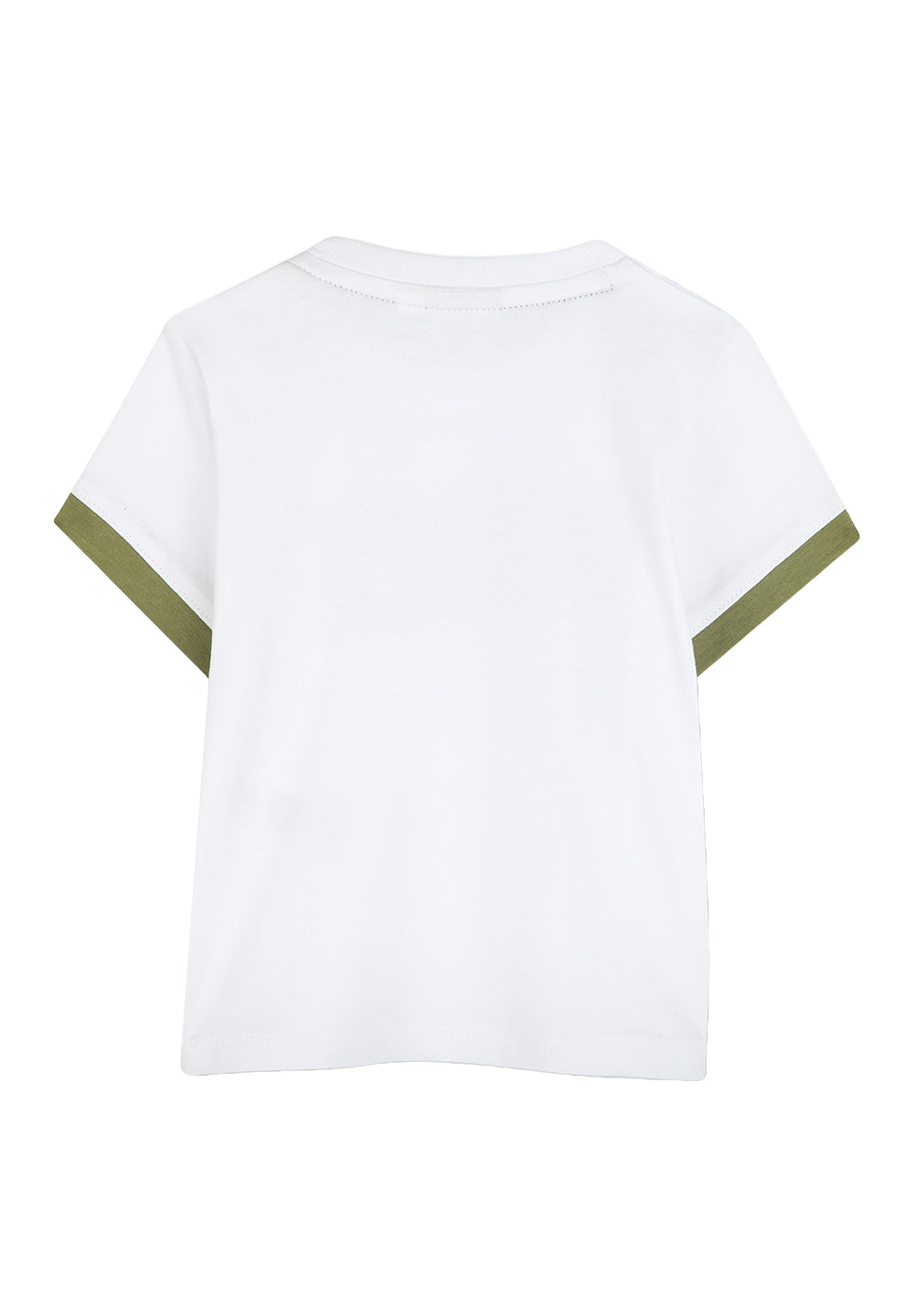 T-shirt bianca per neonato