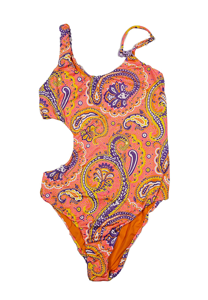 Costume intero multicolor per bambina