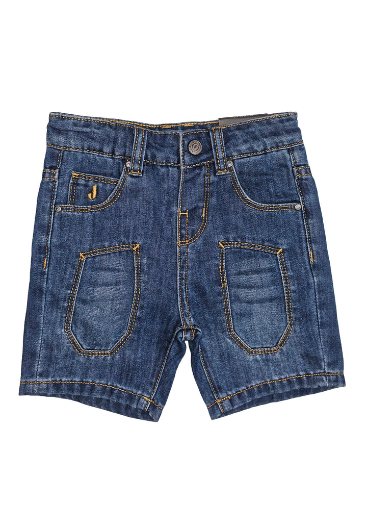 Bermuda denim blu per neonato