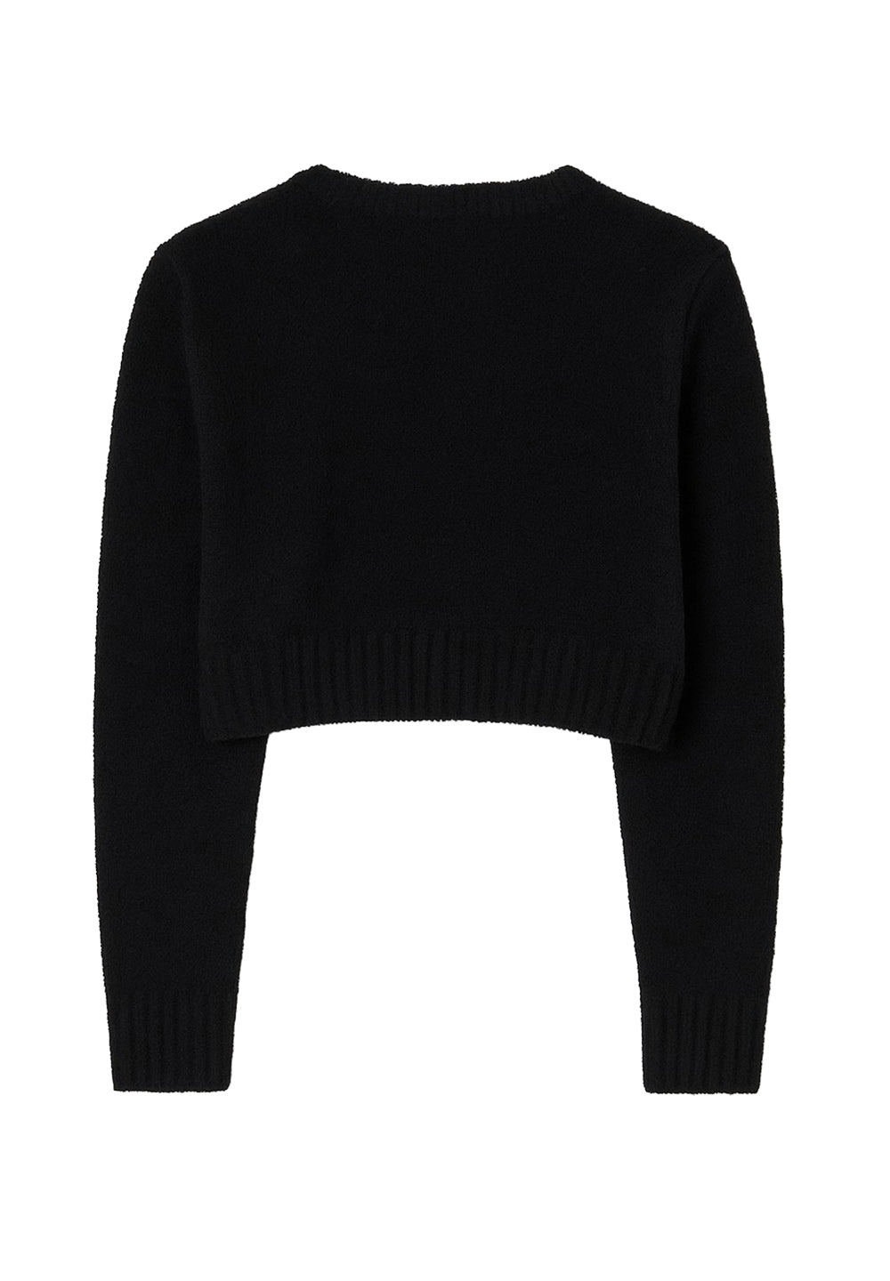 Maglione nero per bambina