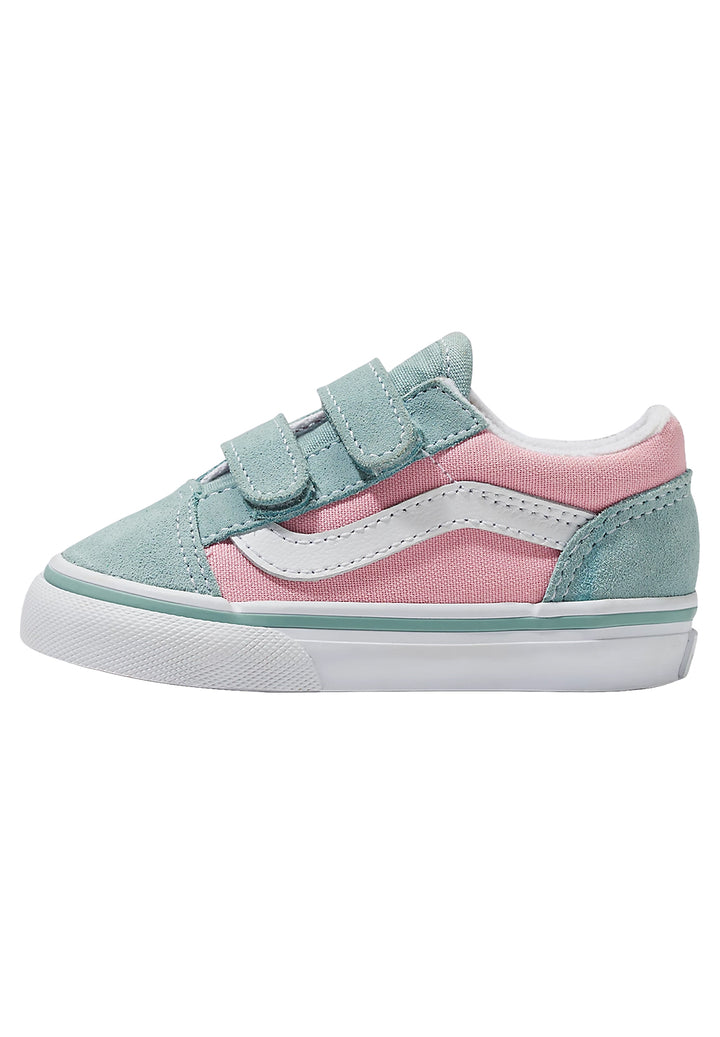 Grau-rosa Schuhe für Mädchen