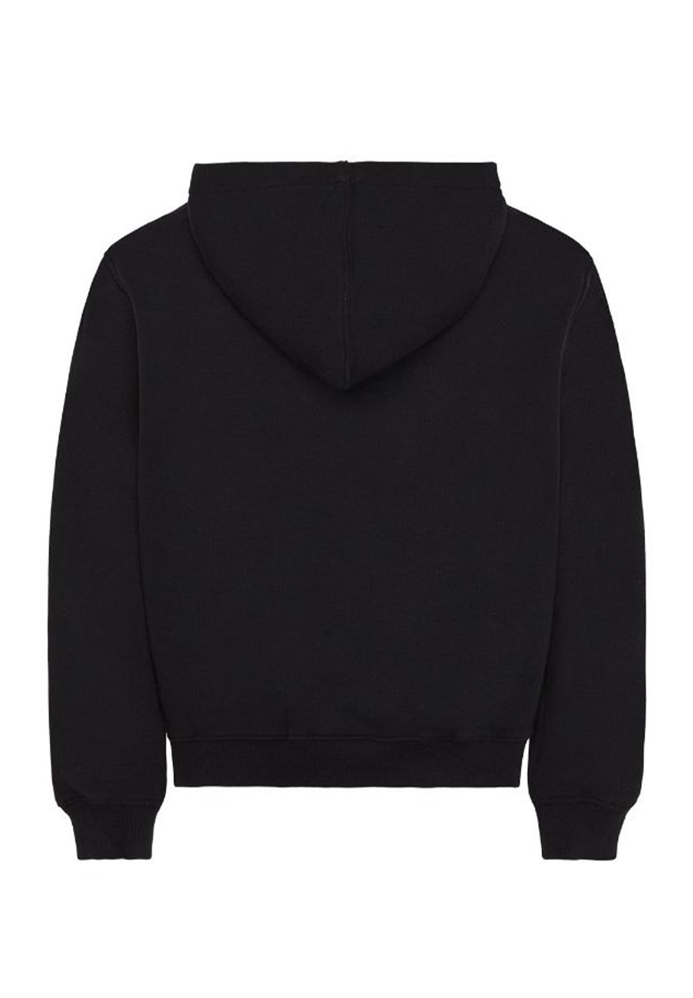 Felpa cappuccio nera per bambino