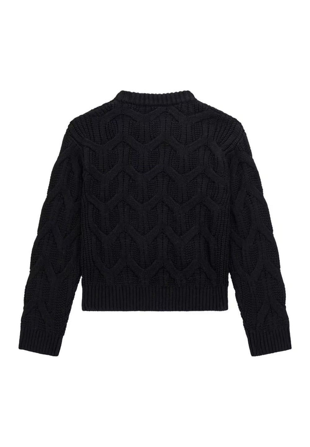 Maglione nero per bambina