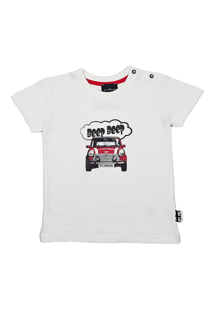 T-shirt bianca per bambino