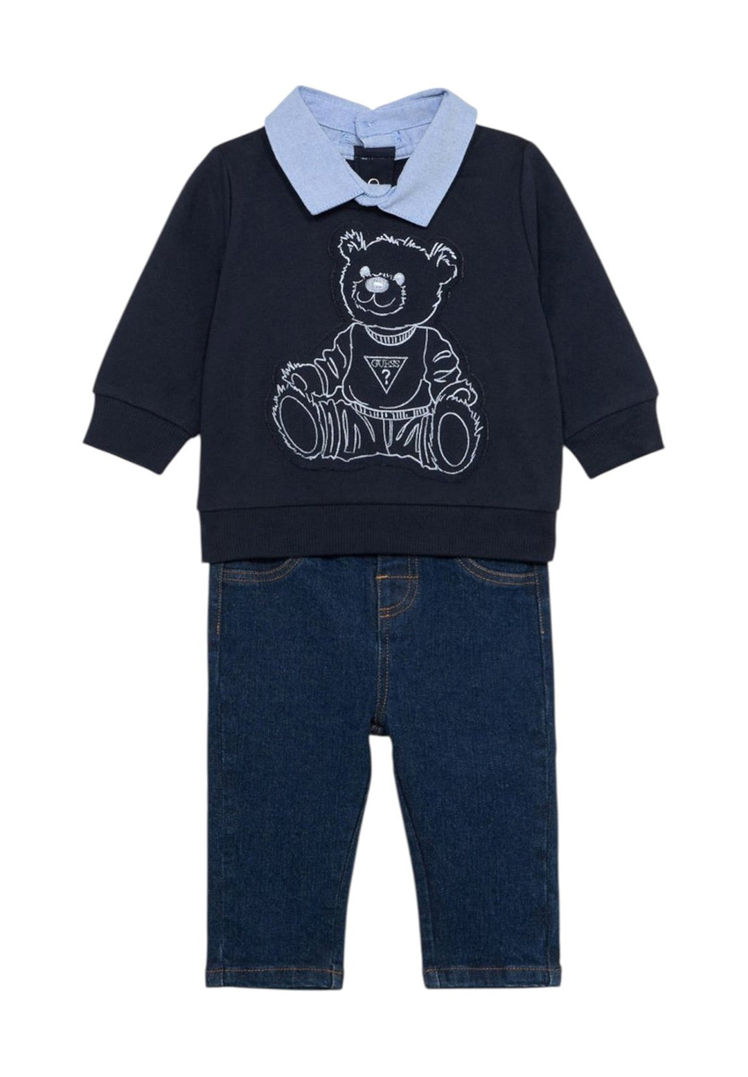 Completo blu navy per neonato