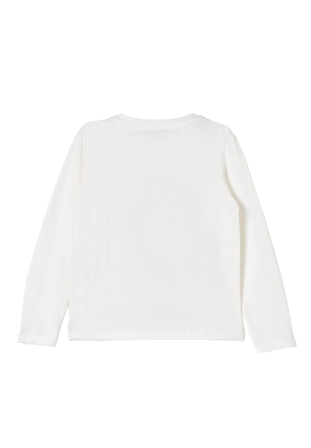 T-shirt bianca per bambina