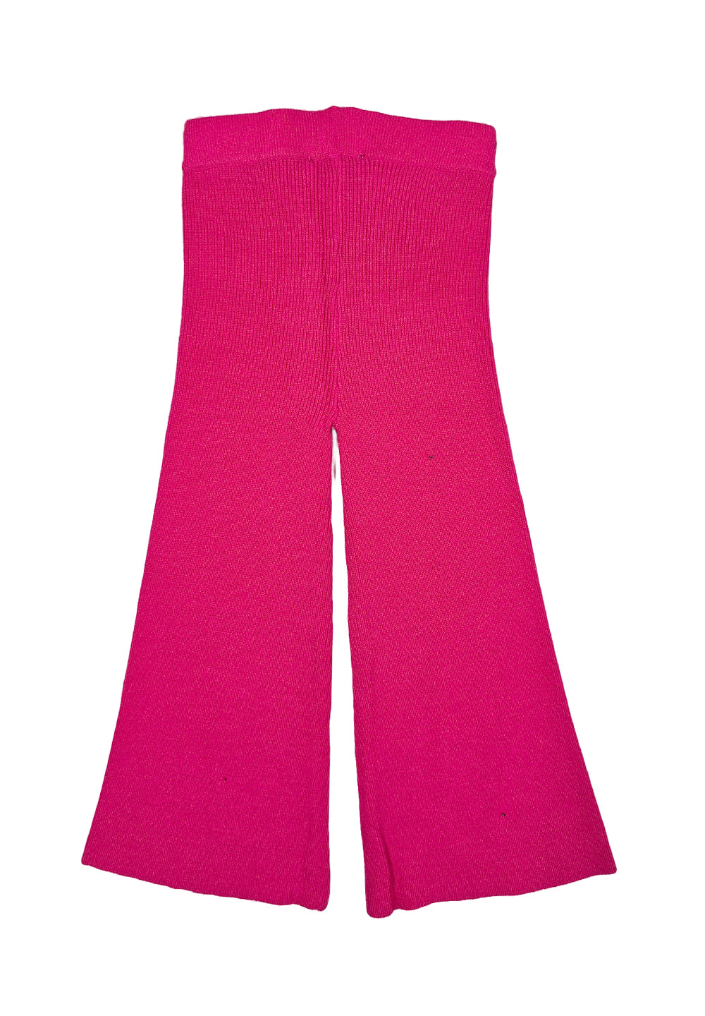 Leggings maglia fuxia per bambina