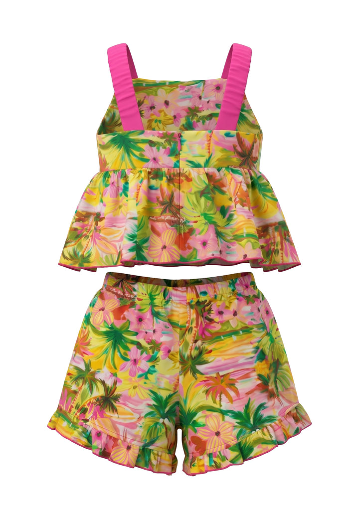 Completo multicolor per neonata