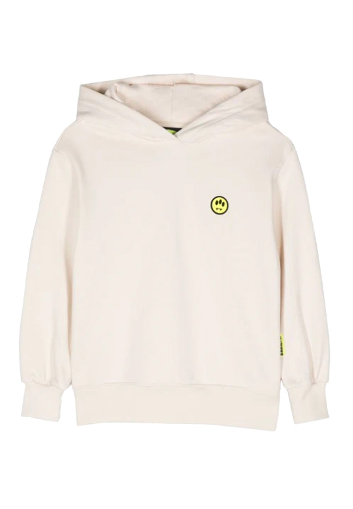 Felpa cappuccio crema per bambino