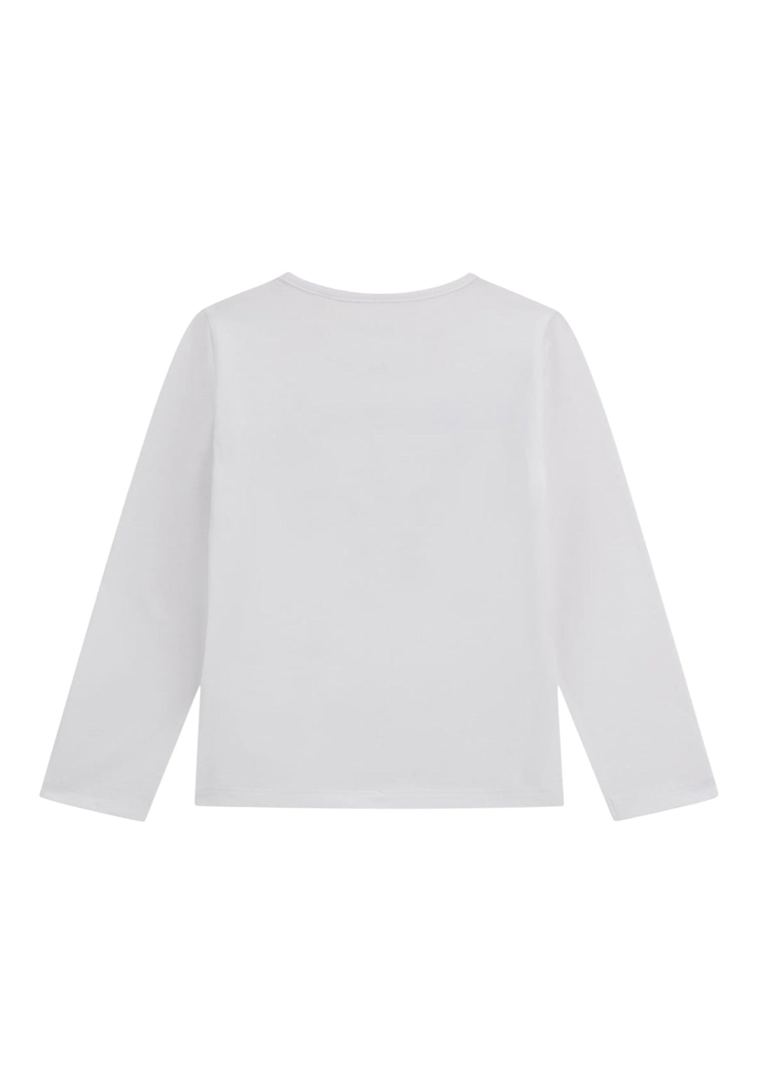 T-shirt bianca per bambina