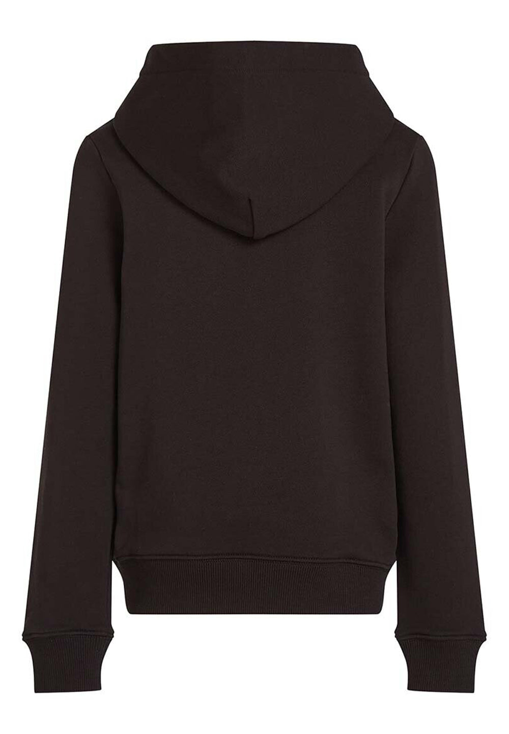 Felpa girocollo nera unisex