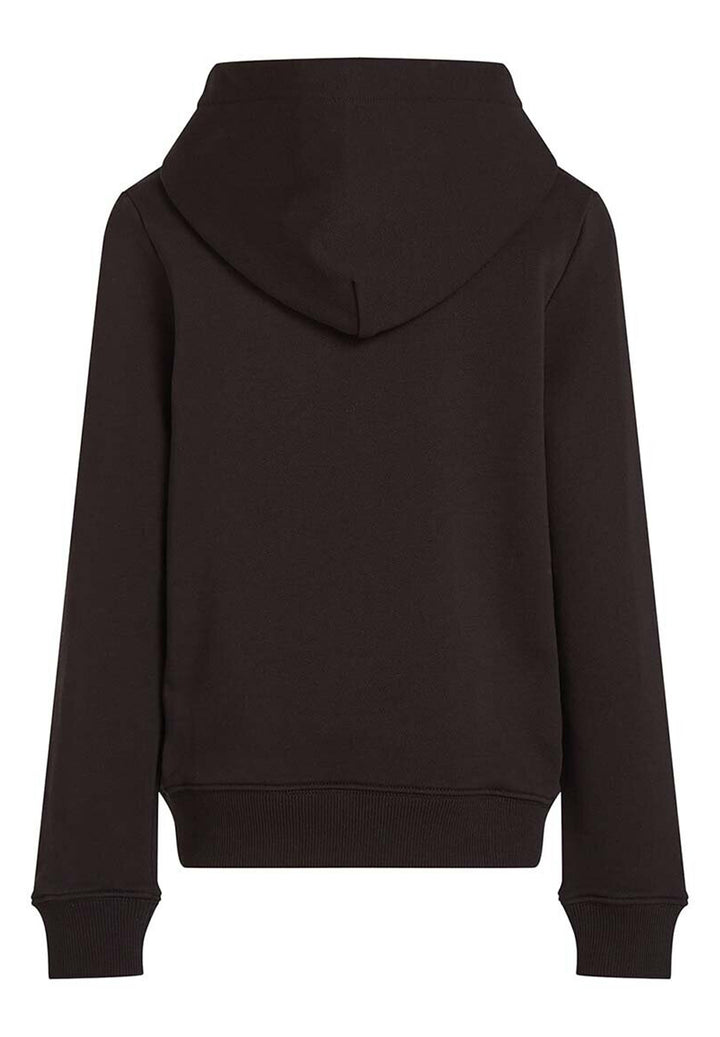 Felpa girocollo nera unisex